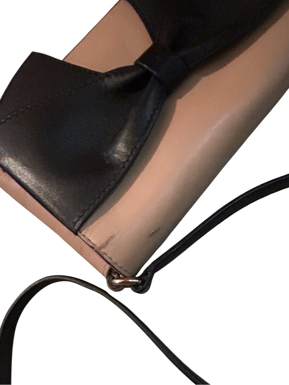 Kate Spade - Quiet Luxury - Retro - Small Crossbody Bag - Black & Nude - Picture 5 of 9